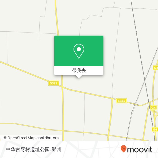 中华古枣树遗址公园地图