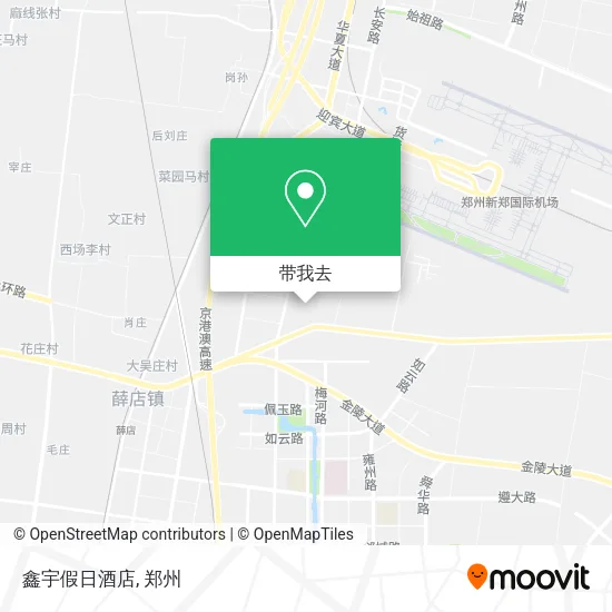 鑫宇假日酒店地图