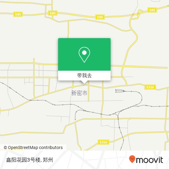 鑫阳花园3号楼地图