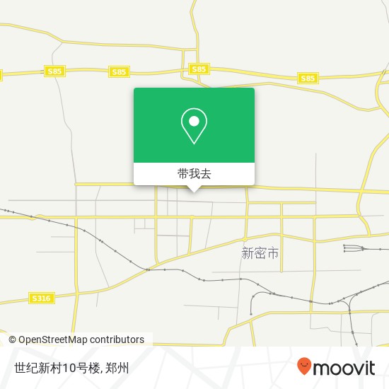 世纪新村10号楼地图