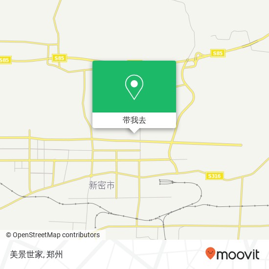 美景世家地图
