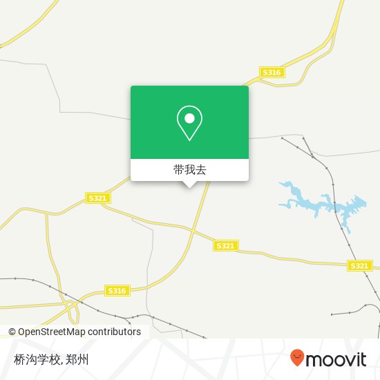 桥沟学校地图