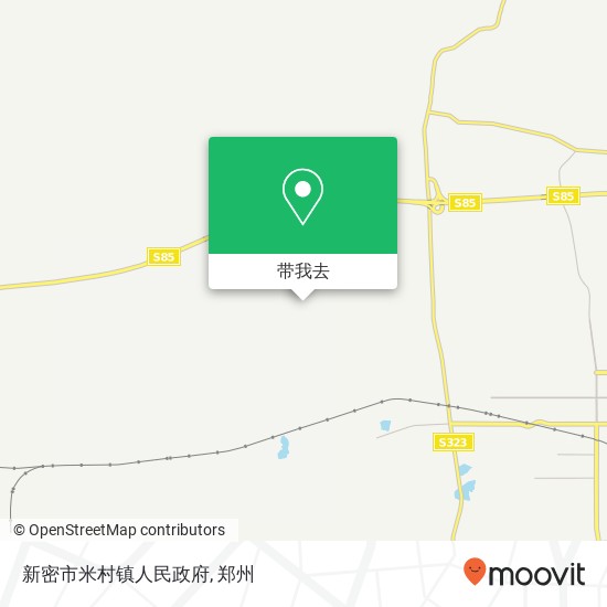 新密市米村镇人民政府地图