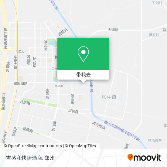 吉盛和快捷酒店地图