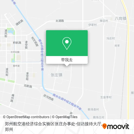 郑州航空港经济综合实验区张庄办事处-信访接待大厅地图