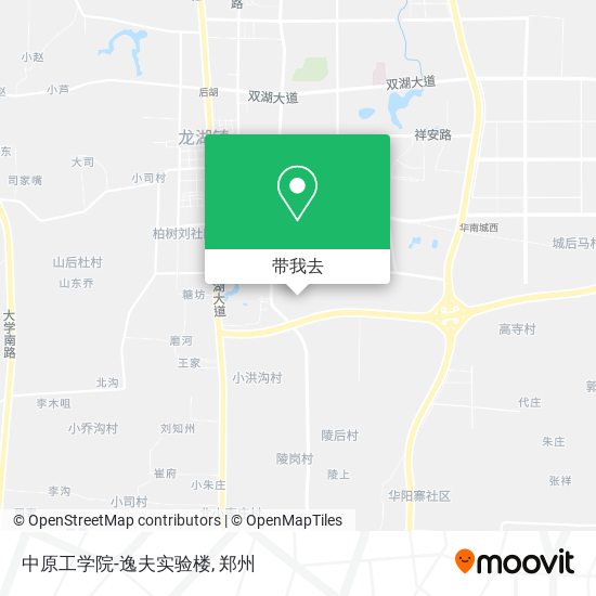 中原工学院-逸夫实验楼地图