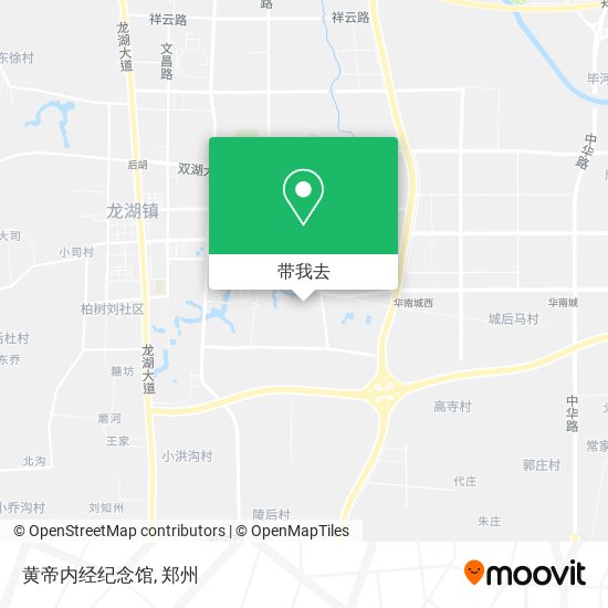 黄帝内经纪念馆地图