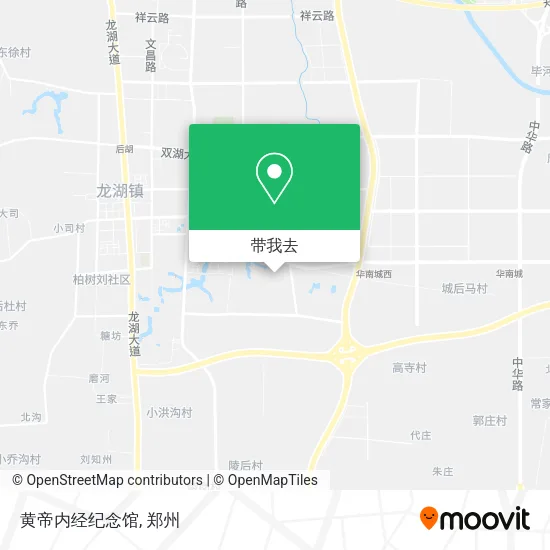 黄帝内经纪念馆地图