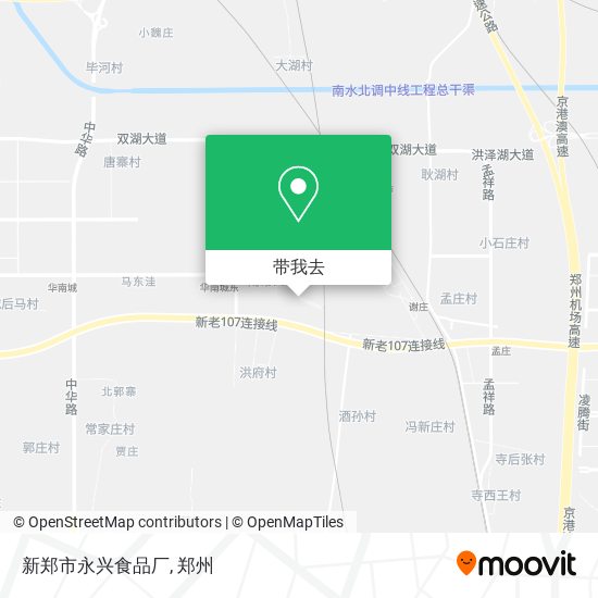 新郑市永兴食品厂地图