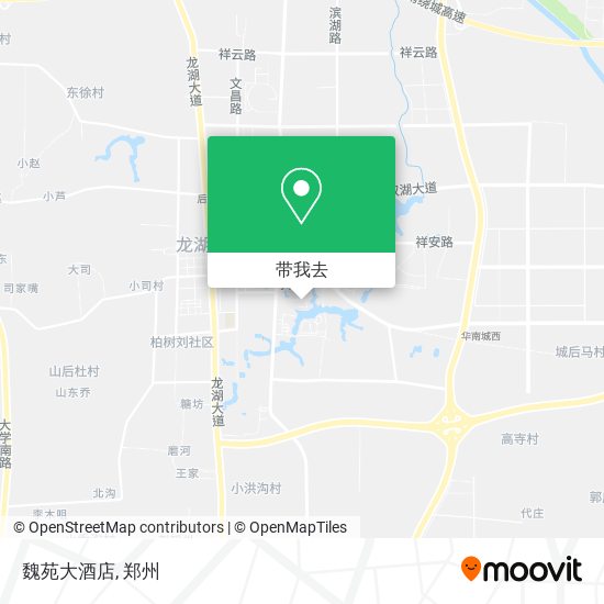 魏苑大酒店地图
