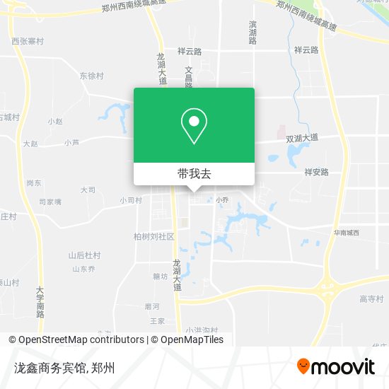 泷鑫商务宾馆地图