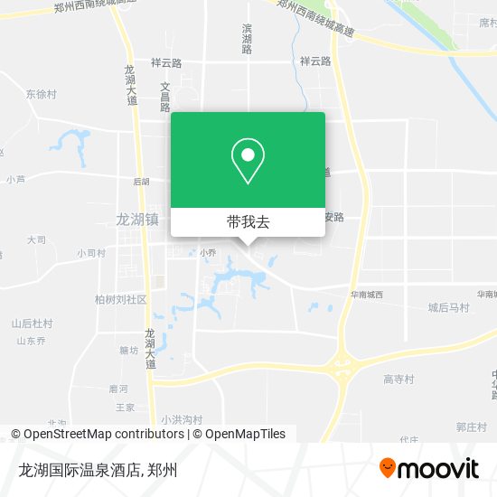龙湖国际温泉酒店地图