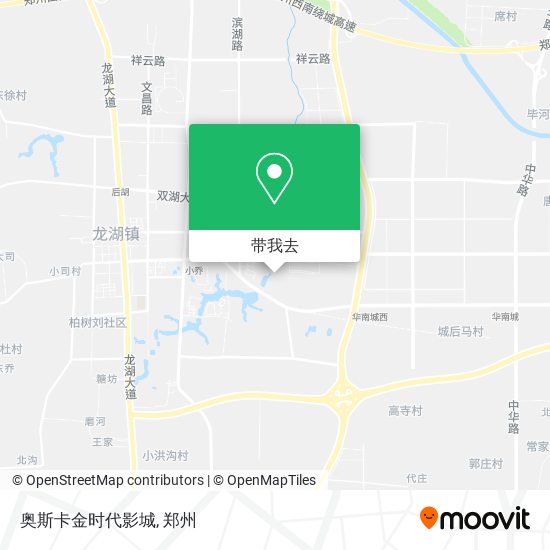 奥斯卡金时代影城地图