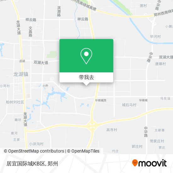居宜国际城KB区地图