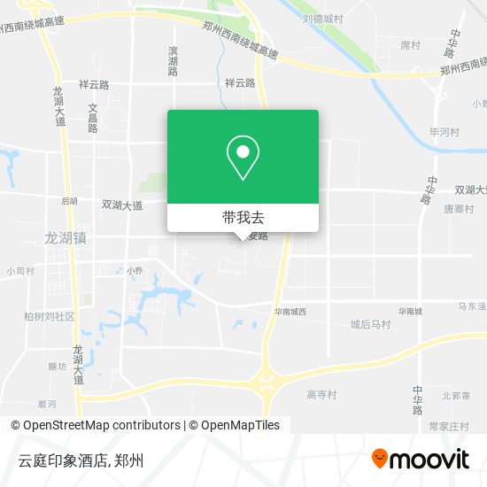 云庭印象酒店地图