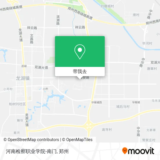河南检察职业学院-南门地图