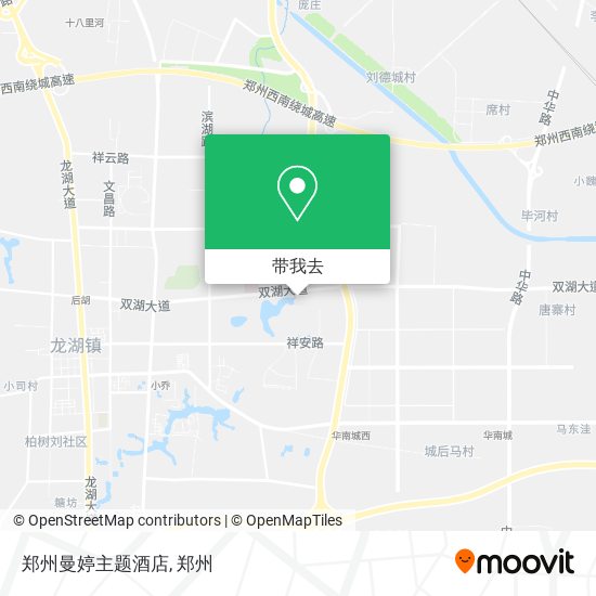 郑州曼婷主题酒店地图