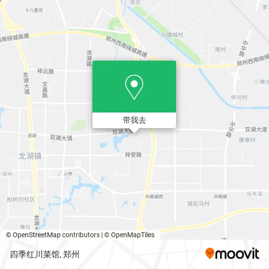 四季红川菜馆地图
