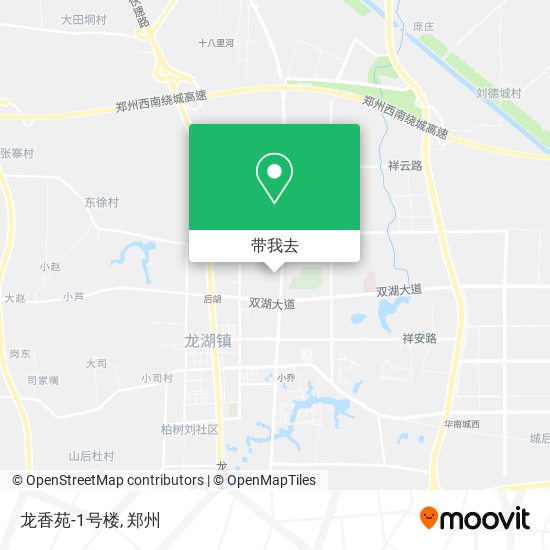 龙香苑-1号楼地图