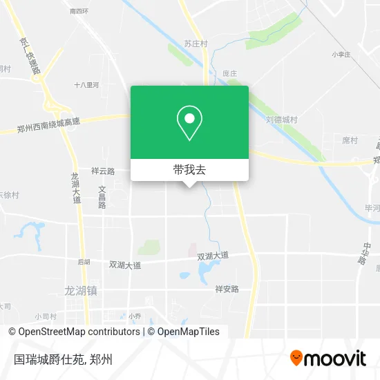 国瑞城爵仕苑地图