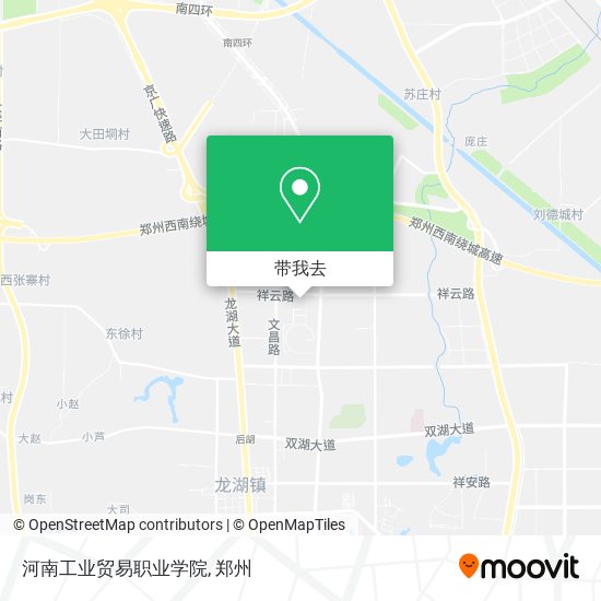 河南工业贸易职业学院地图
