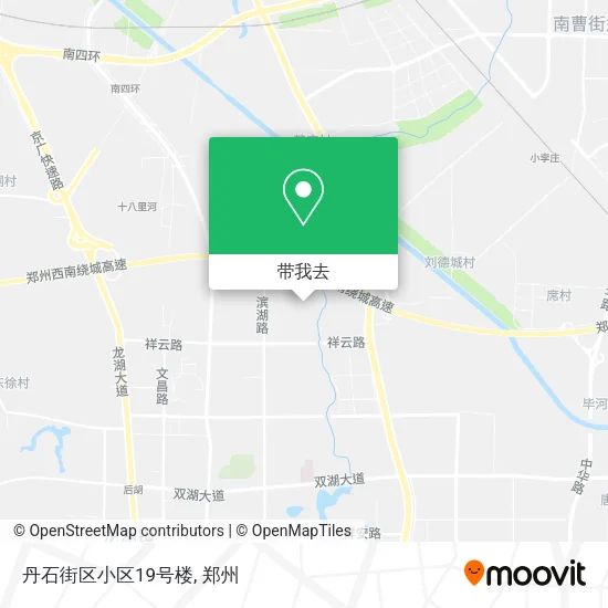 丹石街区小区19号楼地图