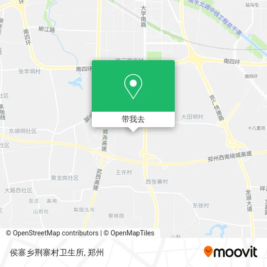 侯寨乡荆寨村卫生所地图