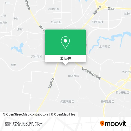 燕民综合批发部地图