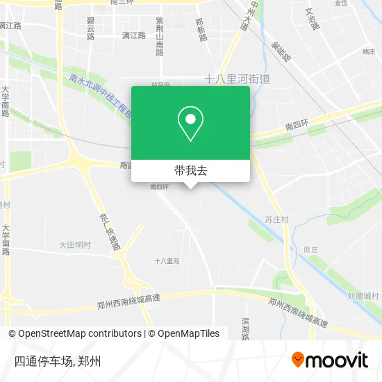 四通停车场地图