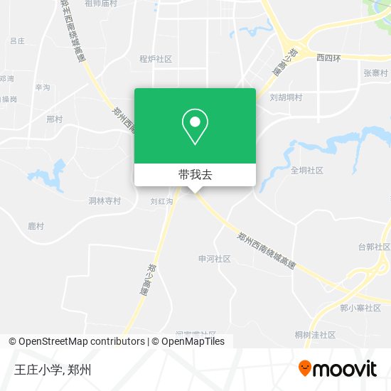 王庄小学地图