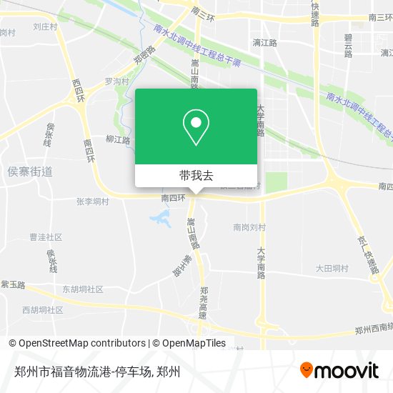 郑州市福音物流港-停车场地图