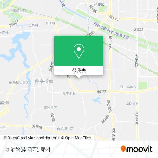 加油站(南四环)地图