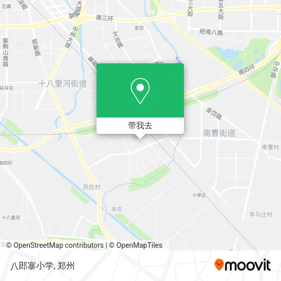八郎寨小学地图