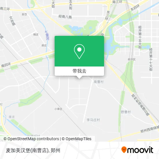 麦加美汉堡(南曹店)地图
