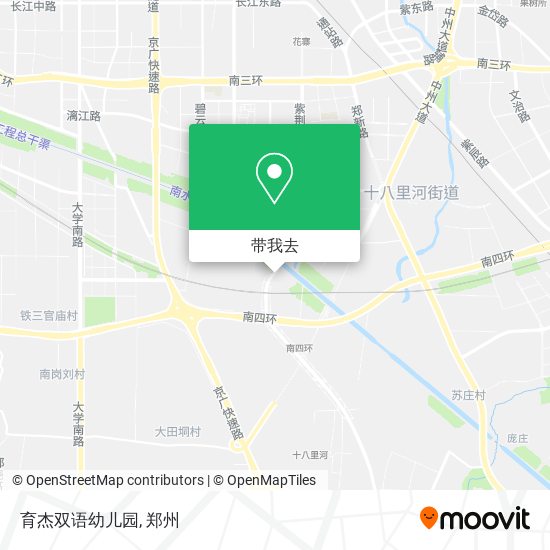 育杰双语幼儿园地图