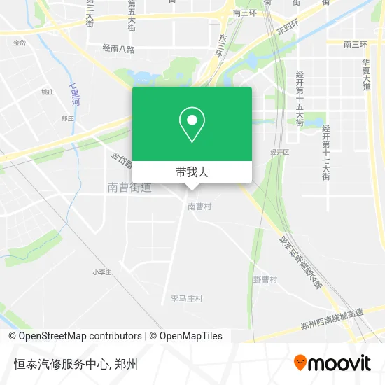 恒泰汽修服务中心地图