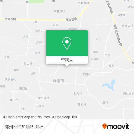 郑州经纬加油站地图