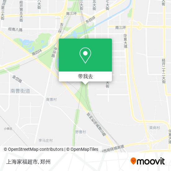 上海家福超市地图