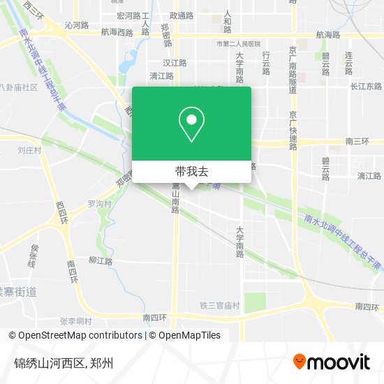 锦绣山河西区地图