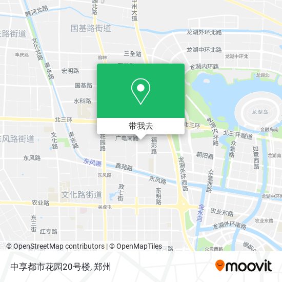 中享都市花园20号楼地图