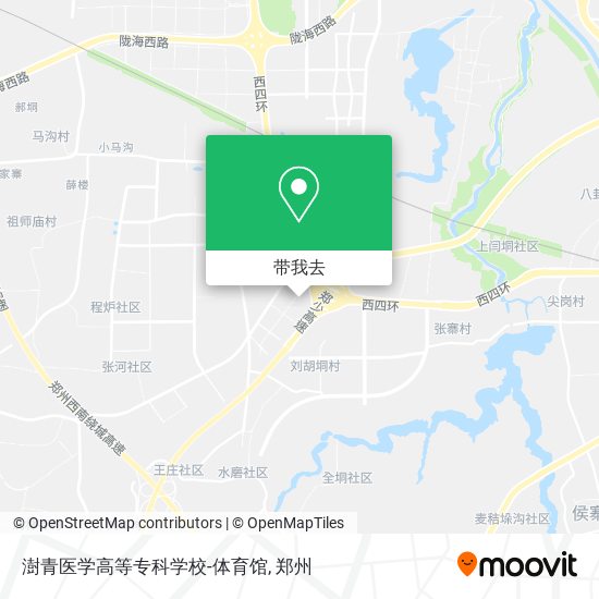 澍青医学高等专科学校-体育馆地图
