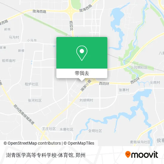 澍青医学高等专科学校-体育馆地图