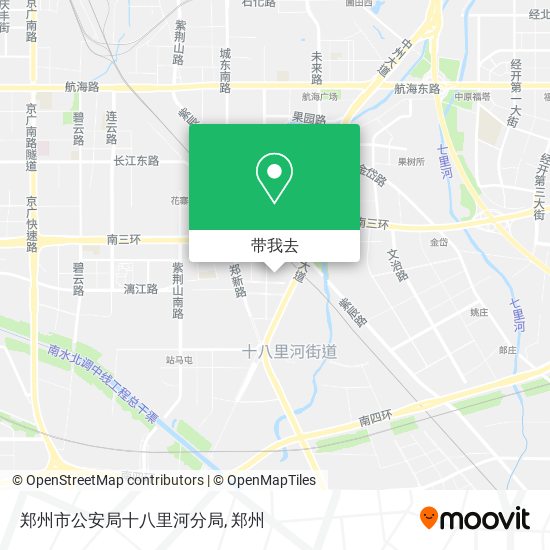 郑州市公安局十八里河分局地图
