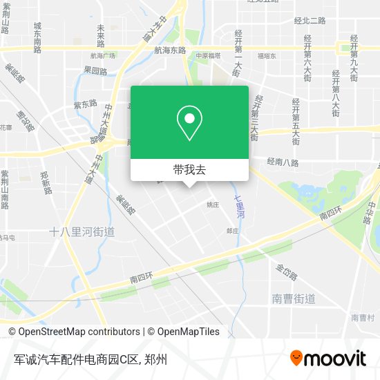 军诚汽车配件电商园C区地图