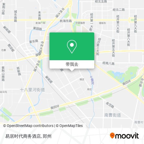 易居时代商务酒店地图