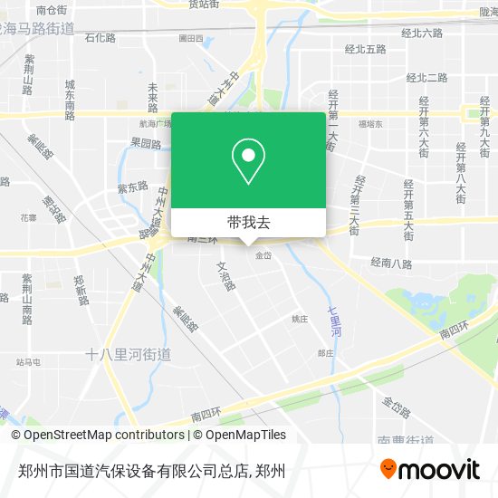 郑州市国道汽保设备有限公司总店地图