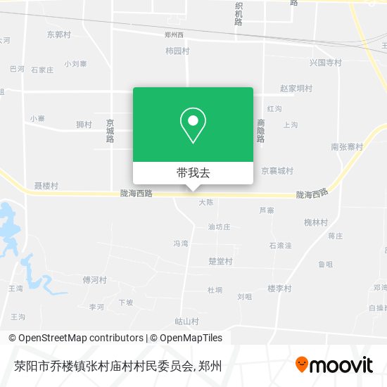 荥阳市乔楼镇张村庙村村民委员会地图