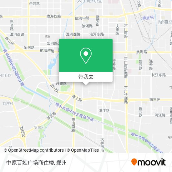 中原百姓广场商住楼地图