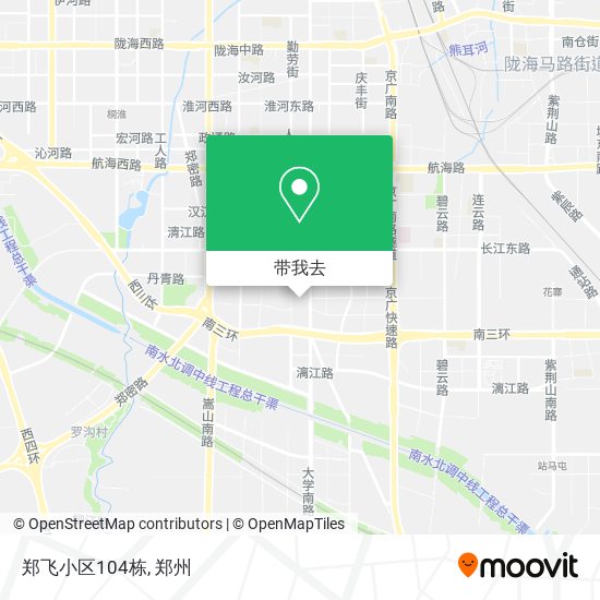 郑飞小区104栋地图