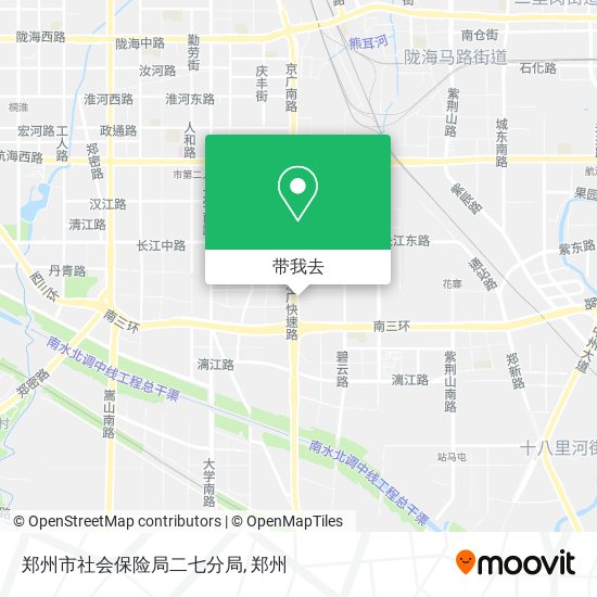 郑州市社会保险局二七分局地图